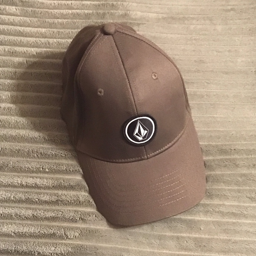 Volcom Taupe Logo Cap